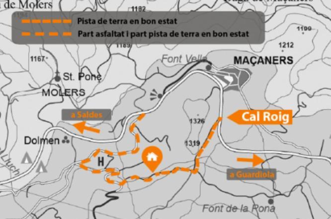 Chalé Cal Roig - Pedraforca Saldés
